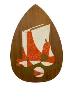 HausOfRex 1960's Illinois Molding Co. Acrylic Popcorn Wall Bel Art Style Set Of 3