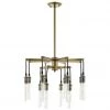 HausOfRex Nautilus Aged-Brass Chandelier