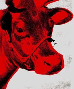 HausOfRex Looking Playing Loving Andy Warhol Cow 1986
