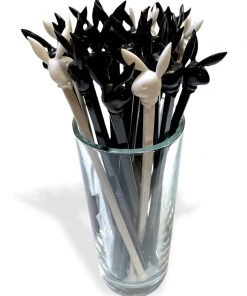 HausOfRex Vintage Playboy Stir Sticks - Set Of 24