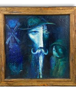 HausOfRex Gevorg Yeghiazarian, "Don Quixote," Oil On Canvas, Signed