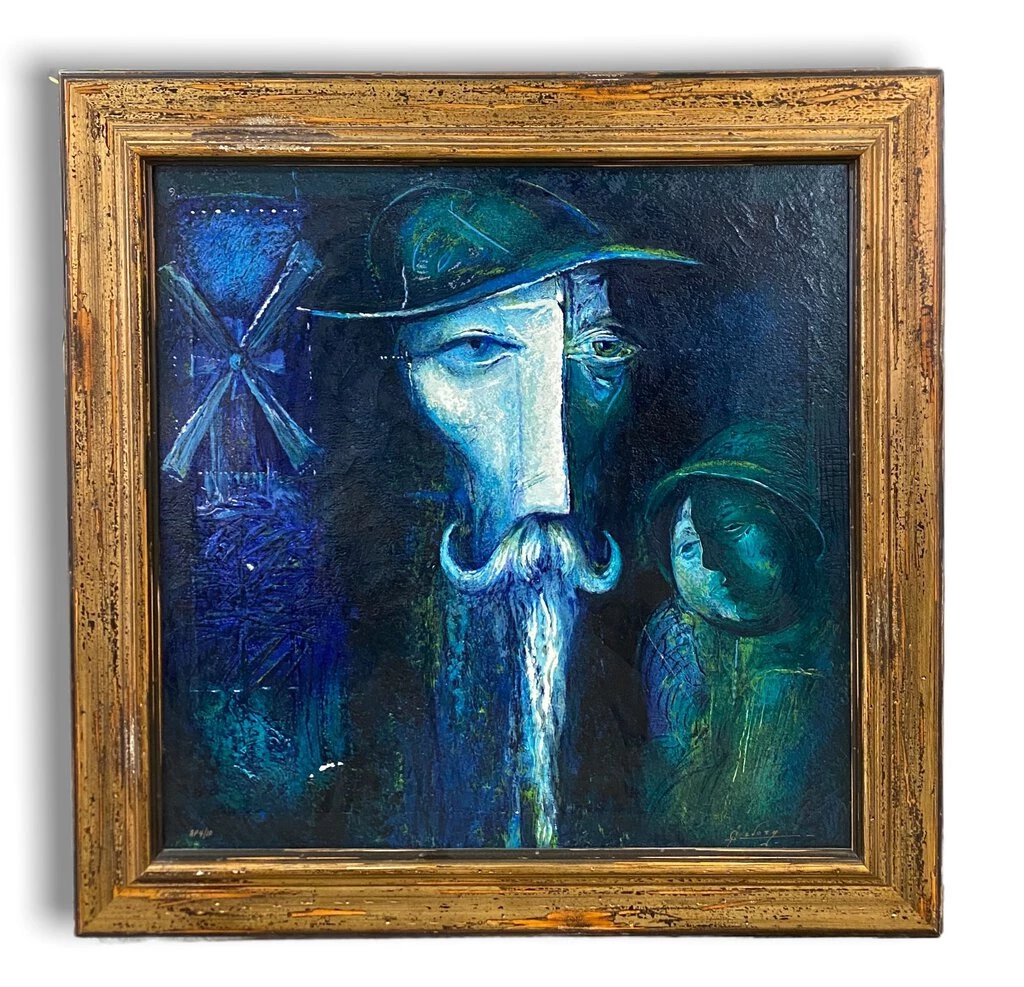 HausOfRex Gevorg Yeghiazarian, "Don Quixote," Oil On Canvas, Signed 1 HausOfRex Gevorg Yeghiazarian, "Don Quixote," Oil On Canvas, Signed
