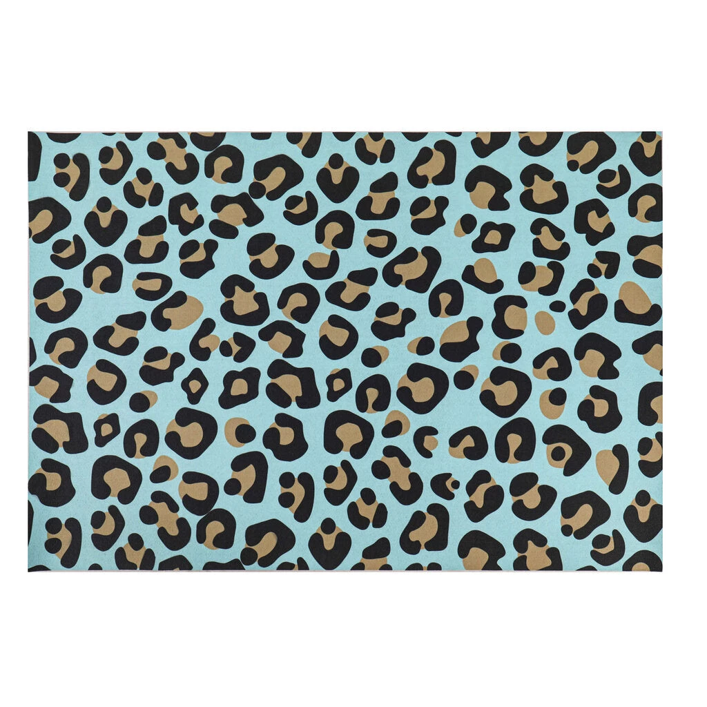 HausOfRex Looking Playing Loving Animal Print Blue Layering Mat 1 HausOfRex Looking Playing Loving Animal Print Blue Layering Mat