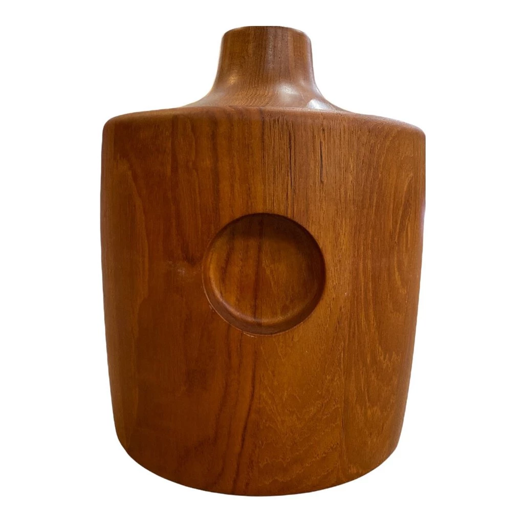 HausOfRex Looking Playing Loving Georg Jensen Danish Modern Teak Ice Bucket 1 HausOfRex Looking Playing Loving Georg Jensen Danish Modern Teak Ice Bucket