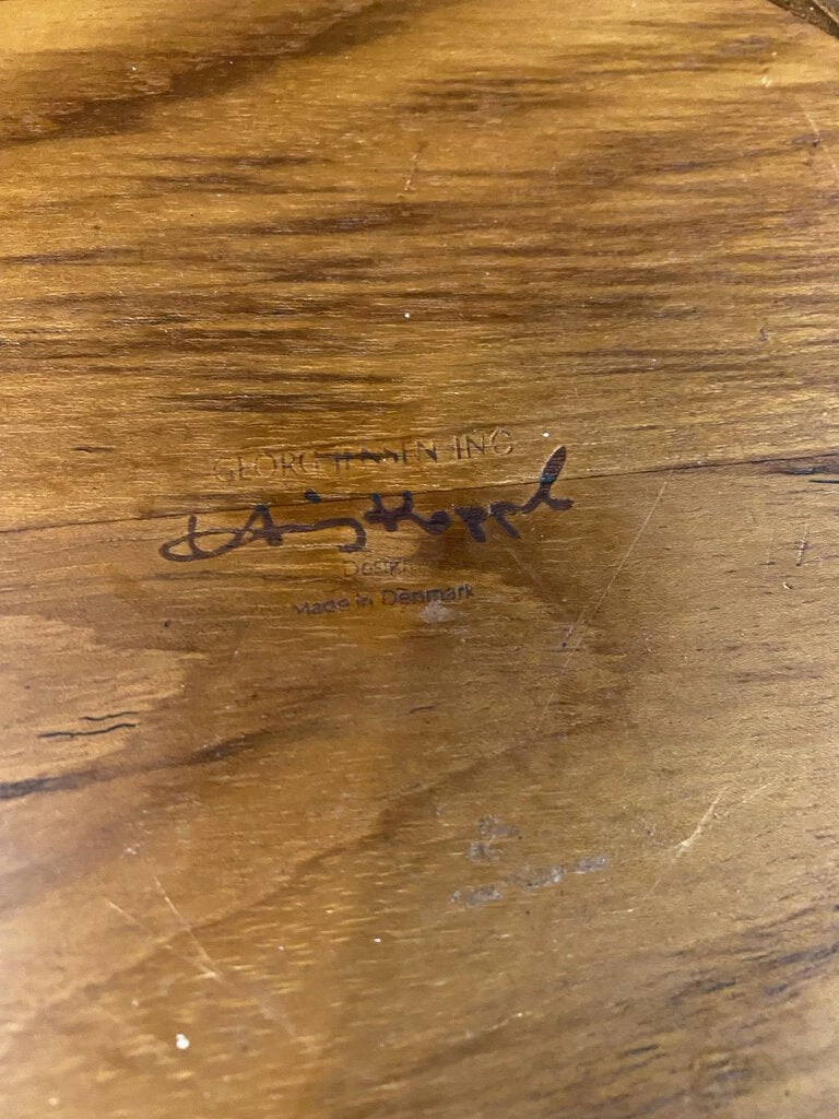 HausOfRex Looking Playing Loving Georg Jensen Danish Modern Teak Ice Bucket 4 HausOfRex Looking Playing Loving Georg Jensen Danish Modern Teak Ice Bucket