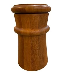 HausOfRex Dansk Danish Modern Teak Chess Piece Ice Bucket Rare Design