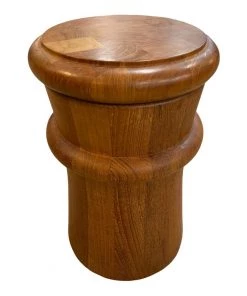 HausOfRex Dansk Danish Modern Teak Chess Piece Ice Bucket Rare Design