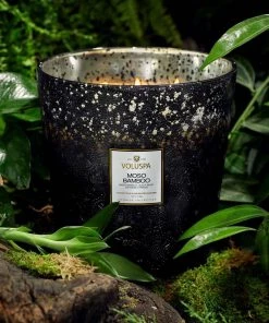 HausOfRex Looking Playing Loving Voluspa Moso Bamboo 5 Wick Hearth Candle