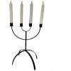 HausOfRex Looking Playing Loving Mid Century Modern Metal Candelabra