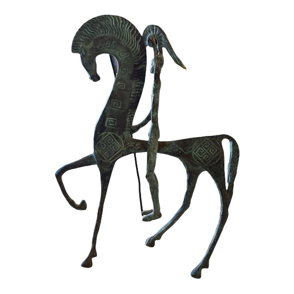 HausOfRex Looking Playing Loving Etruscan Warrior On Horse 1 HausOfRex Looking Playing Loving Etruscan Warrior On Horse