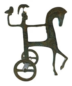 HausOfRex Looking Playing Loving Etruscan Warrior On Horse