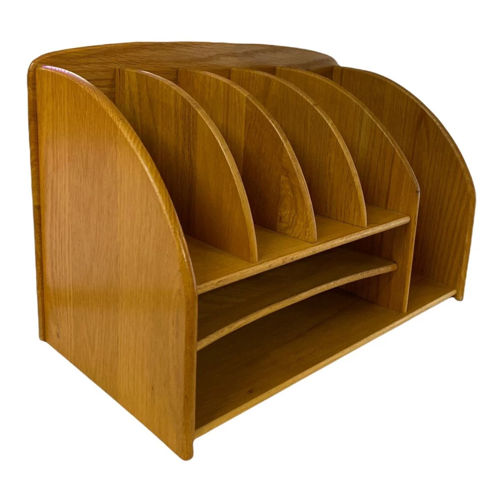 HausOfRex Mid Century Danish Modern Desk Organizer Looking Playing Loving 2 HausOfRex Mid Century Danish Modern Desk Organizer Looking Playing Loving