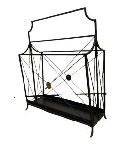 HausOfRex Global Views Metal Magazine Rack