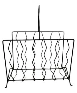 HausOfRex Mid Century Metal Magazine Rack