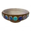HausOfRex Bitossi - Aldo Londi Applied Coin Centerpiece Bowl Looking Playing Loving