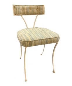 HausOfRex Vintage Set Of 6 Striped Dining Chairs
