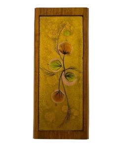 HausOfRex Looking Playing Loving Danish Modern Teak Enamel Mid Century Covered Trinket Box