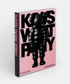 HausOfRex Reading PHAIDON KAWS, WHAT PARTY? BLACK ON PINK EDITION BROOKLYN MUSEUM