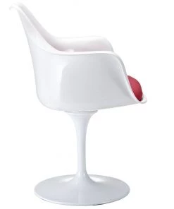 HausOfRex Tulip Armchair Red Dining