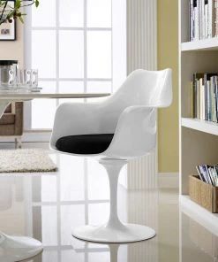 HausOfRex Dining Tulip Armchair Black