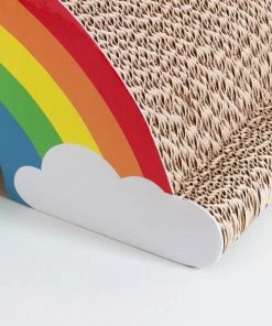 HausOfRex Looking Playing Loving Rainbow Cat Scratcher
