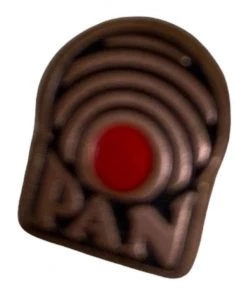 HausOfRex Lighting Vintage German Fat Lava Orange Ceramic Pendant Light 1960's