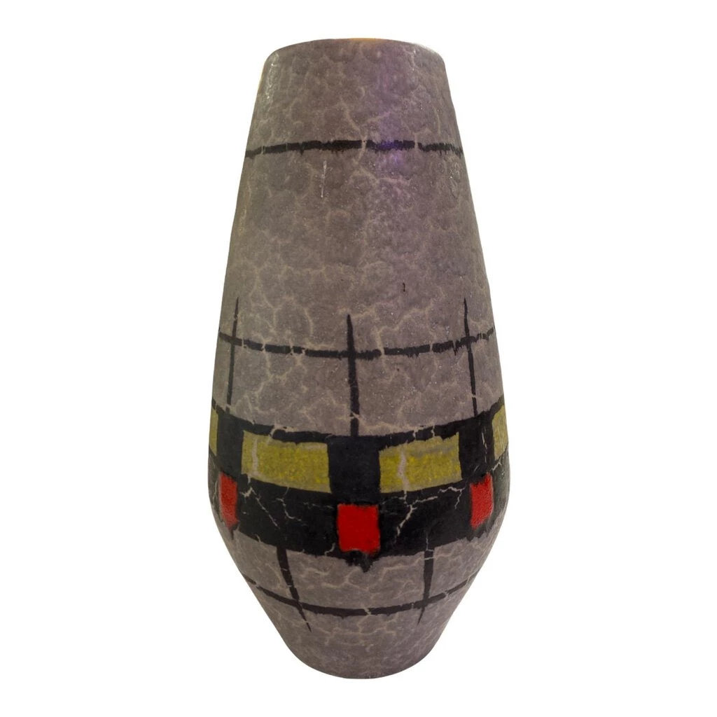 HausOfRex Vintage 1960's West Germany Scheurich Ceramic Vase Looking Playing Loving 2 HausOfRex Vintage 1960's West Germany Scheurich Ceramic Vase Looking Playing Loving