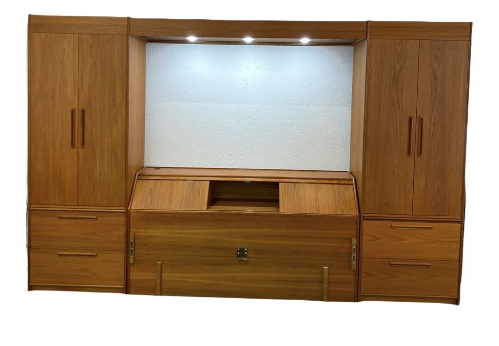 HausOfRex Westnofa Danish Modern Mid Century Pier Queen Bedroom Set With Frame 2 HausOfRex Westnofa Danish Modern Mid Century Pier Queen Bedroom Set With Frame