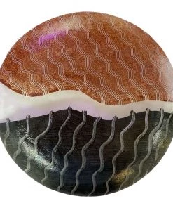 Looking Playing Loving Swedish Kosta Boda Display Plate