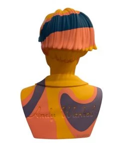 HausOfRex Andy Warhol Limited Edition 12" Bust Orange Camouflage Vinyl Art Sculpture 6 HausOfRex Andy Warhol Limited Edition 12