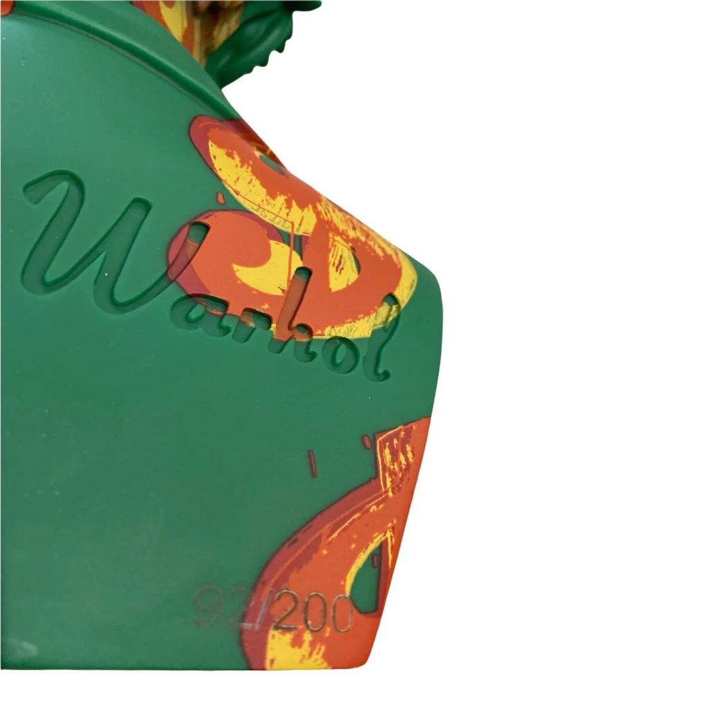 HausOfRex Andy Warhol Limited Edition 12" Bust Dollar Sign Vinyl Art Sculpture 4 HausOfRex Andy Warhol Limited Edition 12" Bust Dollar Sign Vinyl Art Sculpture
