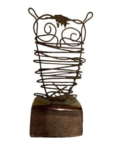 HausOfRex Bitossi Wire And Italian Ceramic Mid Century Owl 5 HausOfRex Bitossi Wire And Italian Ceramic Mid Century Owl