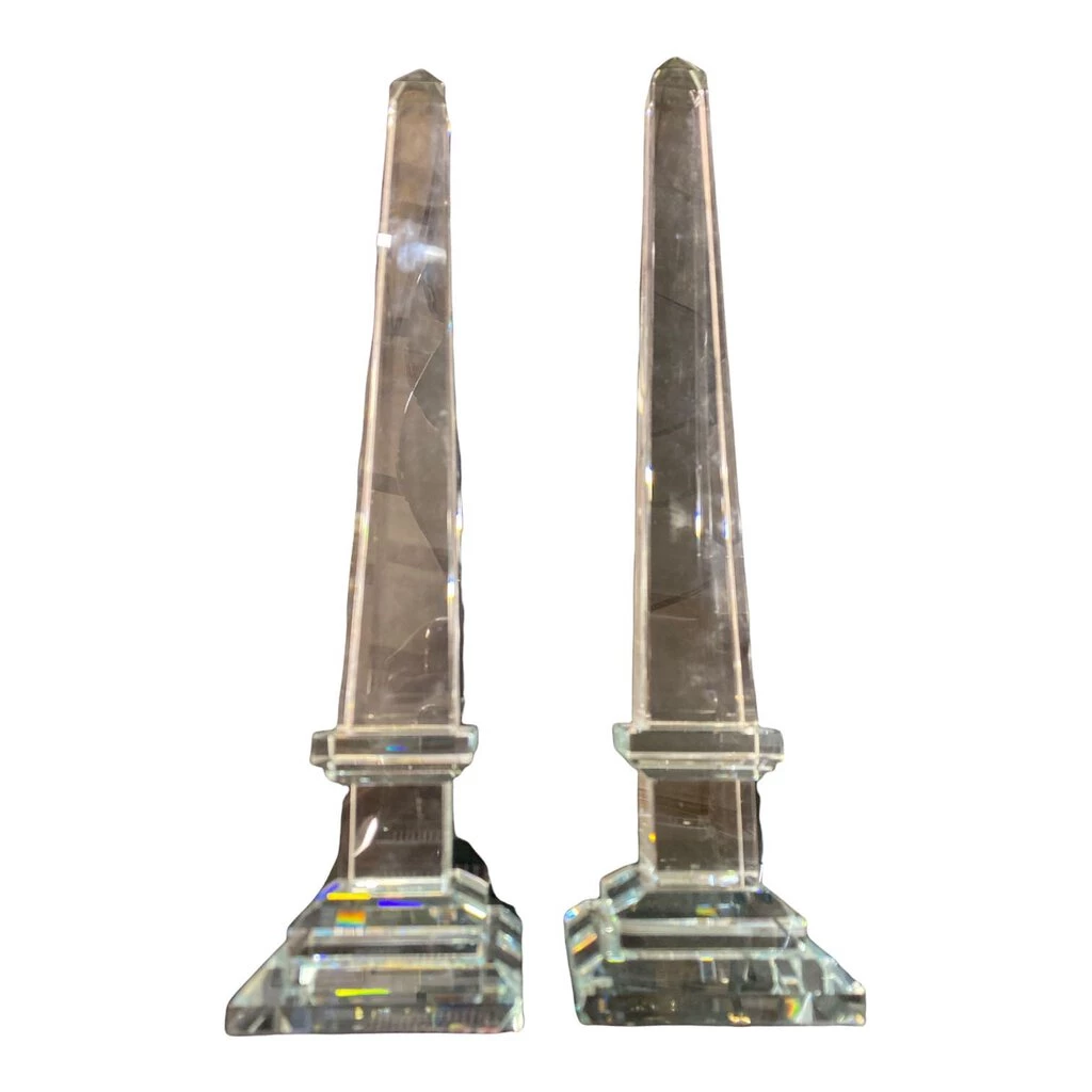 HausOfRex Crystal Obelisks - The Pair Looking Playing Loving 1 HausOfRex Crystal Obelisks - The Pair Looking Playing Loving
