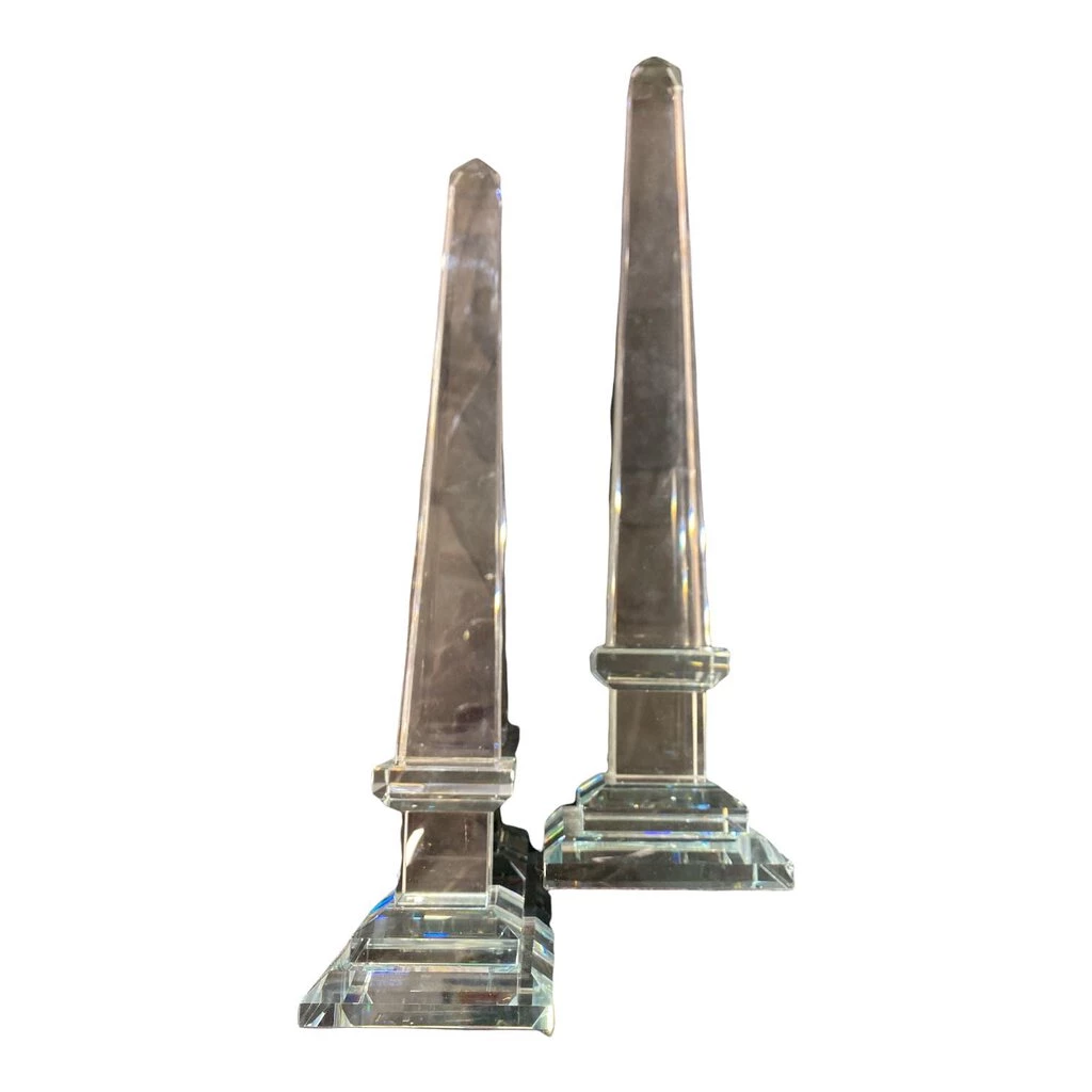 HausOfRex Crystal Obelisks - The Pair Looking Playing Loving 2 HausOfRex Crystal Obelisks - The Pair Looking Playing Loving