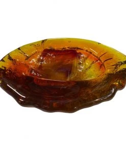 HausOfRex Blenko Orange Mid Century Bowl Looking Playing Loving