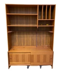 HausOfRex Teak Media Cabinet