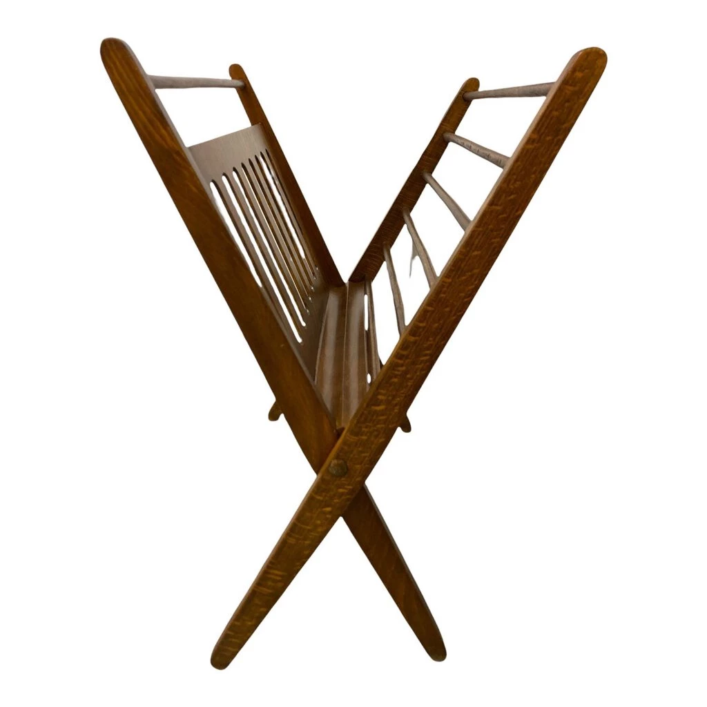 HausOfRex Looking Playing Loving Mid Century Scissor Magazine Rack 1 HausOfRex Looking Playing Loving Mid Century Scissor Magazine Rack