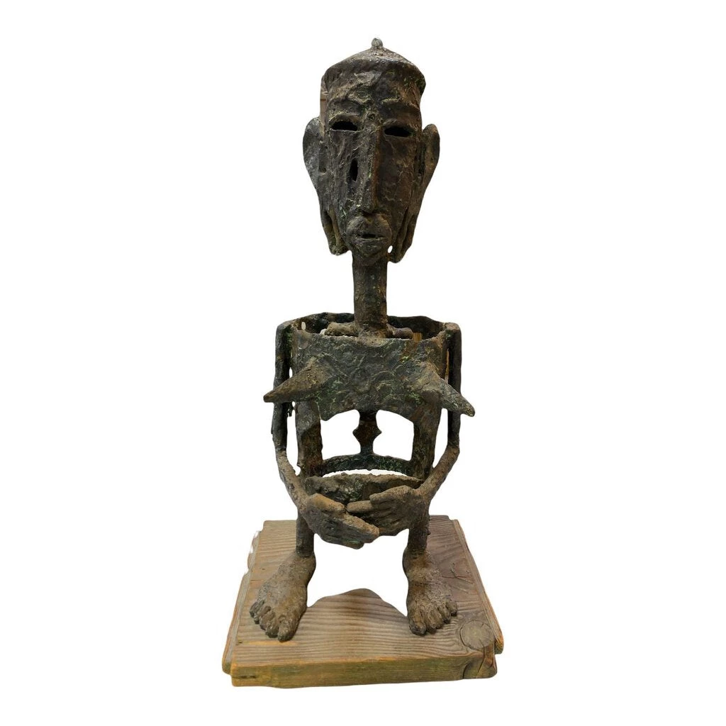 HausOfRex Mid Century Brutalist Sculpture 2 HausOfRex Mid Century Brutalist Sculpture