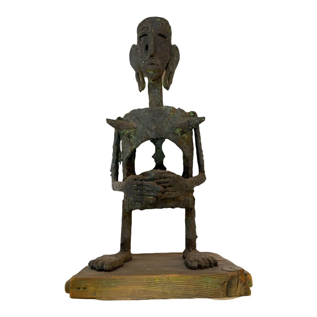 HausOfRex Mid Century Brutalist Sculpture 1 HausOfRex Mid Century Brutalist Sculpture