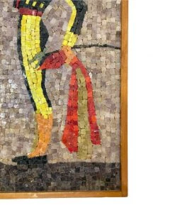 HausOfRex Mid Century Bull Fighter Mosiac Looking Playing Loving