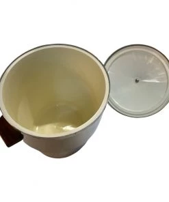 HausOfRex Looking Playing Loving Mid Century Polished Steel And Rosewood Ice Bucket