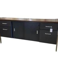 Vintage Steelcase Industrial Metal Sideboard Living