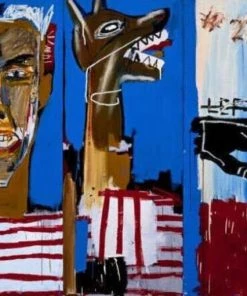 HausOfRex Dog Bite By Basquiat Looking Playing Loving