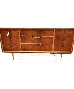 HausOfRex Mid Century 9 Drawer Dresser Sleeping