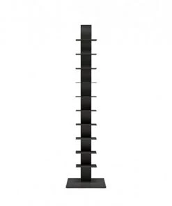 HausOfRex Gray 60" Bookcase Tower