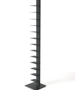 HausOfRex Gray 80" Bookcase Tower Living