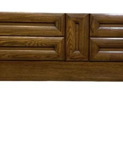 HausOfRex Sleeping Mid Century Oak Lane King Headboard "Altavista Virginia" W 80" X H 42"