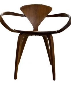 Four Cherner Chairs In Walnut - Authentic Living