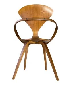 Four Cherner Chairs In Walnut - Authentic Living