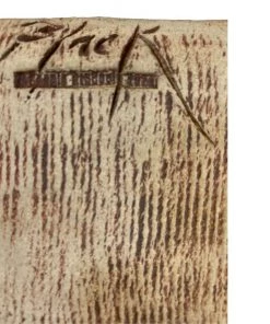 HausOfRex Looking Playing Loving Owl Studio Pottery Artist Signed